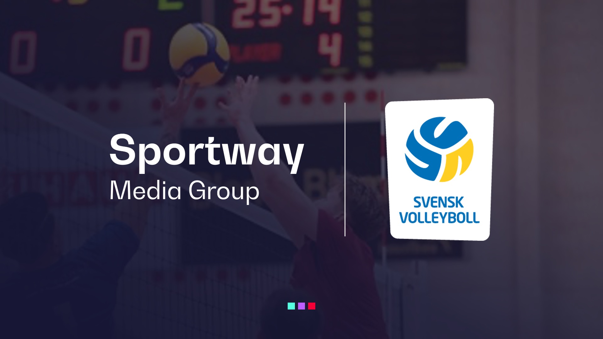 Det svenske volleyballforbundet inngår et streamingsamarbeid med Sportway